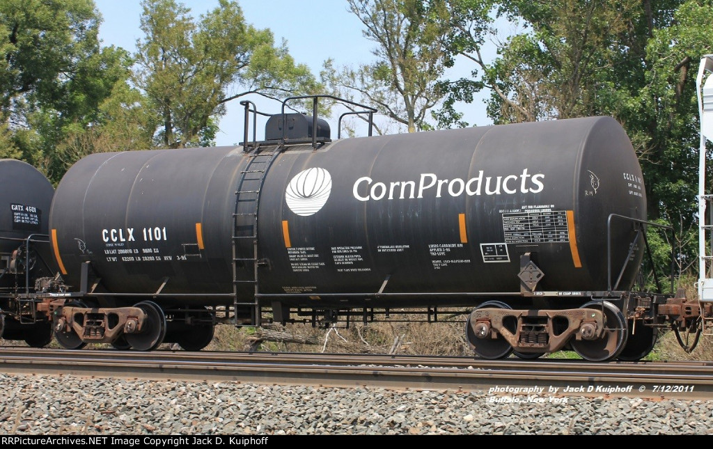 CCLX 1101, tank car, Buffalo, NY 7-12-2011